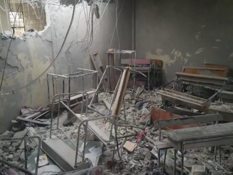 المقاتلات الروسية استهدفت 25 مدرسة في سوريا منذ بدء عملياتها الجوية