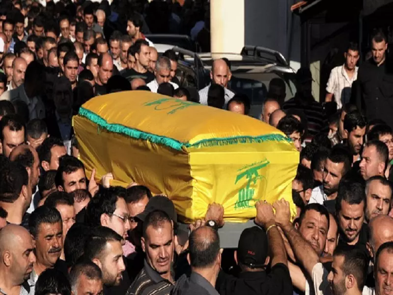 قتلى من عناصر حزب الله الإرهابي نتيجة تفجير استهدفهم في طريقهم من لبنان إلى سوريا