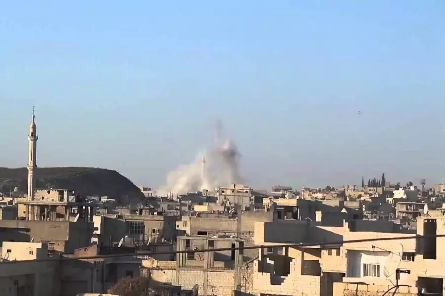 مجزرة بقصف صاروخي ومدفعي للنظام على خان شيخون بإدلب