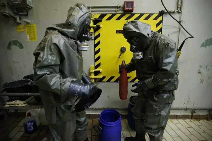 مواد تصنيع الذخائر الكيماوية تكشف تورط بشار الأسد في استخدامها دون شك