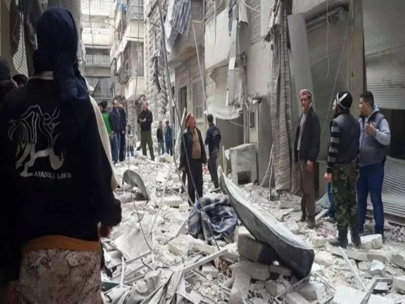 شهداء وجرحى بقصف بصواريخ الفيل على أحياء مدينة حلب