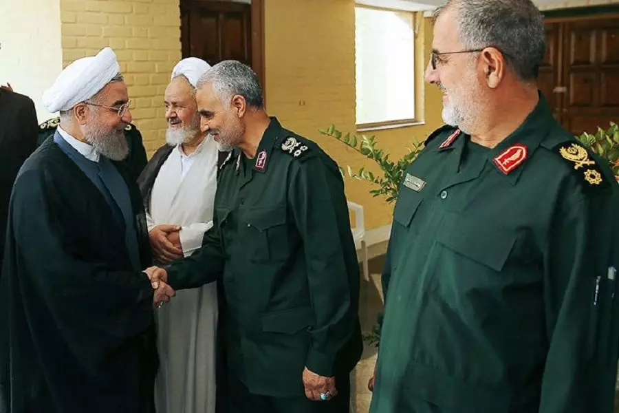طلب زيادة ميزانية الحرس الثوري يأزم الخلاف بين "روحاني وسليماني" بإيران
