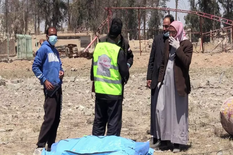 الكشف عن مزيد من الضحايا دفنوا في مقبرة جماعية في حديقة البانوراما بمدينة الرقة