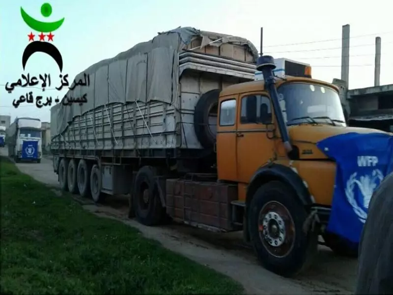 شحنة مساعدات هي الأكبر للحولة بريف حمص