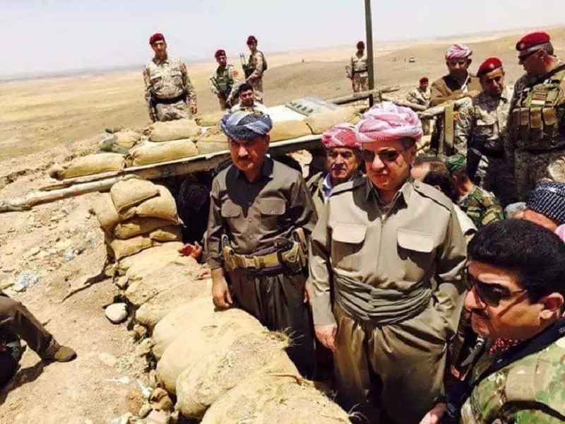 رئيس إقليم كردستان مسعود بارزاني يلوح بورقة "الاستقلال"