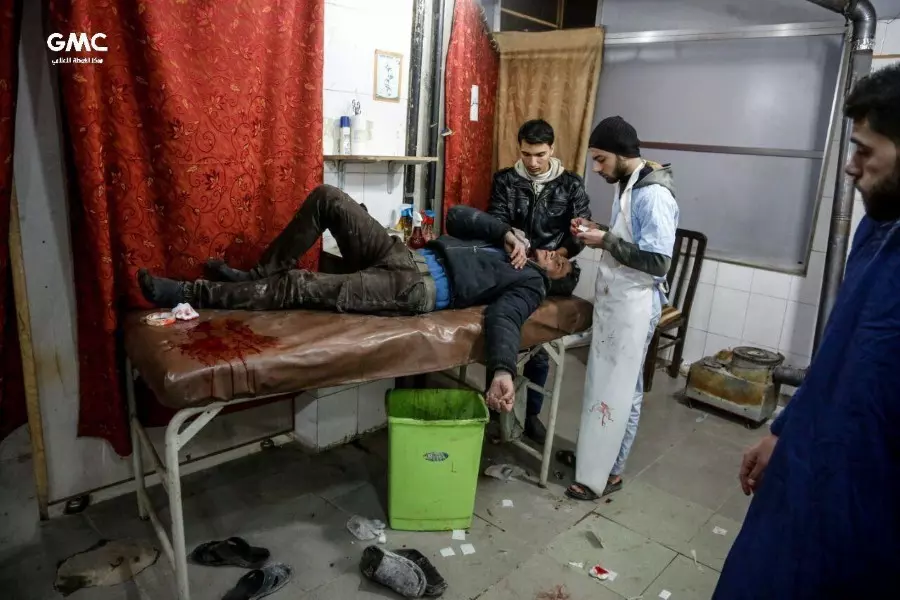 صواريخ الأسد وروسيا تقصف مشفيي "المرج و سقبا" وتقتل طبيب تخدير في الغوطة الشرقية