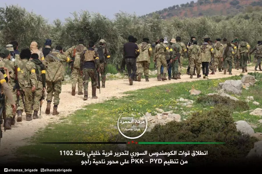 الجيش الحر يحرر قريتي "أرندة وجبل بفليون" على محوري شران وشيخ حديد بريف عفرين