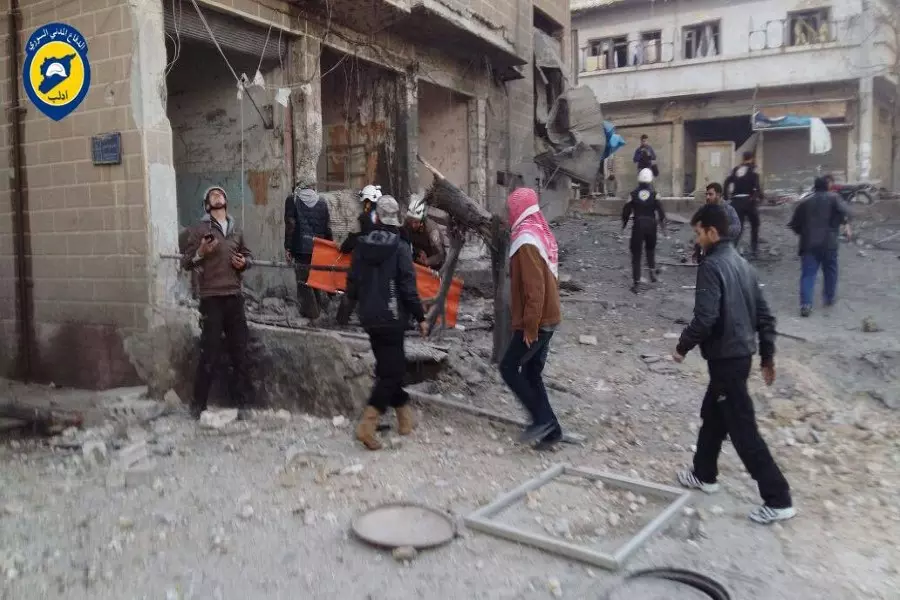 ثلاث مجازر وأكثر من 34 شهيداً حصيلة القصف الجوي على إدلب