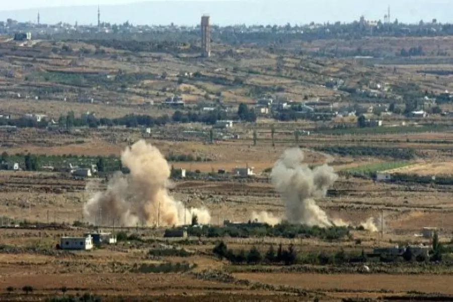 الاحتلال الإسرائيلي يستهدف موقعا لنظام الأسد ردا على سقوط قذيفة في الجولان المحتل
