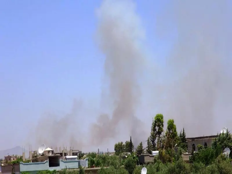 معارك مستمرة في ريف درعا الغربي وسط قصف متبادل ... وجرحى مدنيين