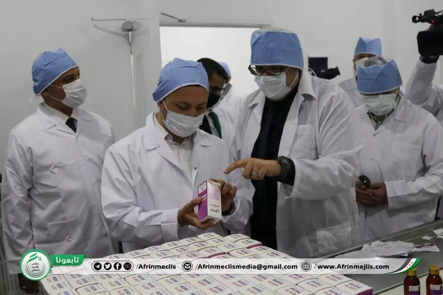 الأول من نوعه في الشمال المحرر .. افتتاح معمل لصناعة الأدوية شمالي حلب