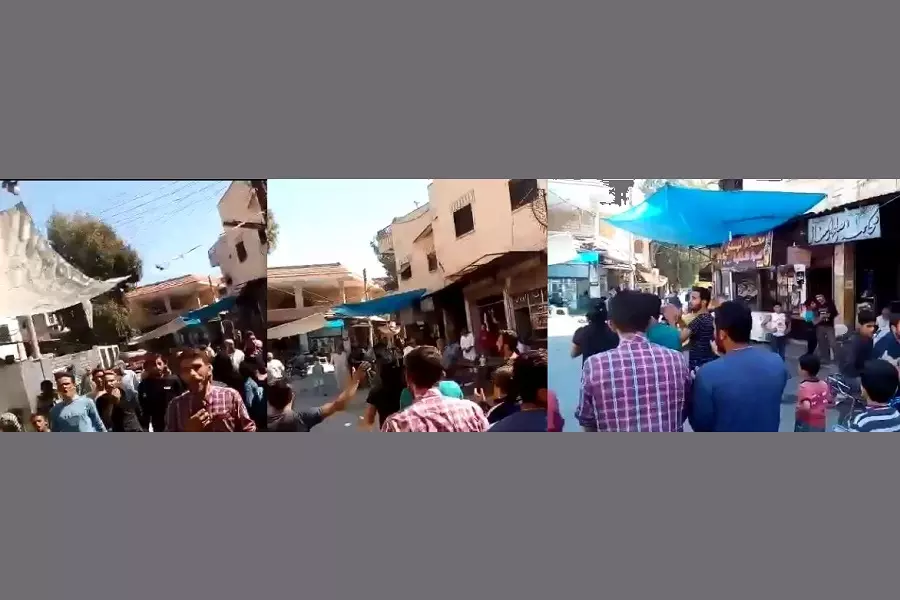 تحرير الشام تواجه متظاهرين بالرصاص في أرمناز.. وتسير رتل لاقتحام المدينة وفصائل المنطقة تعترض الرتل