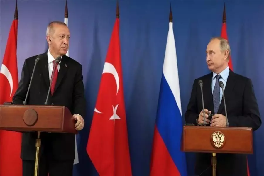 أردوغان: السلام في سوريا مرتبط بالعلاقات القائمة بين تركيا وروسيا