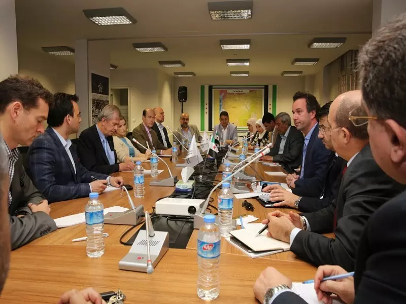 الهيئة السياسية في الائتلاف  تلتقي بسفراء مجموعة أصدقاء سورية