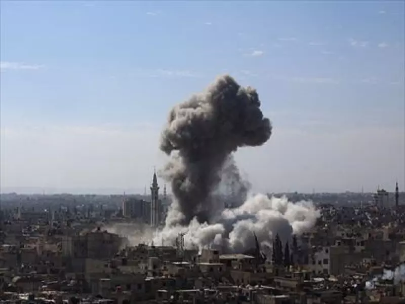 عشرات القذائف الصاروخية  تهز مناطق عدة في العاصمة دمشق
