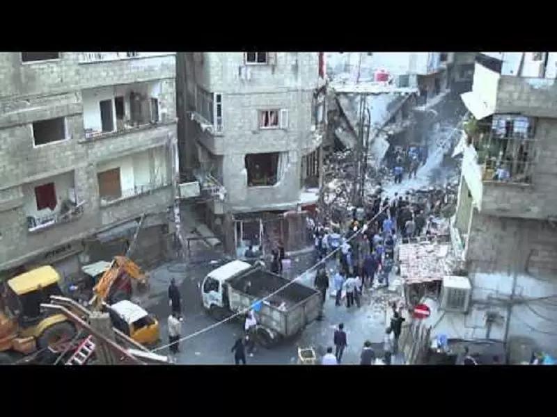تحذير من التجوال في دمشق اعتبارا من الأحد... وصواريخ تسقط على المزة86