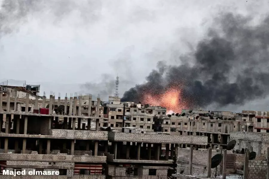 الأسد يصعد من حملته العسكرية جنوب دمشق ويتسبب بخروج مستشفى الهلال الفلسطيني عن الخدمة