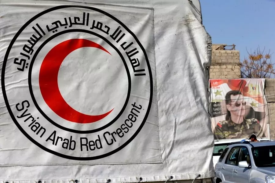 ميليشيات النظام تستحوذ على 80% من مساعدات "الهلال الأحمر" في الهامة قرب دمشق