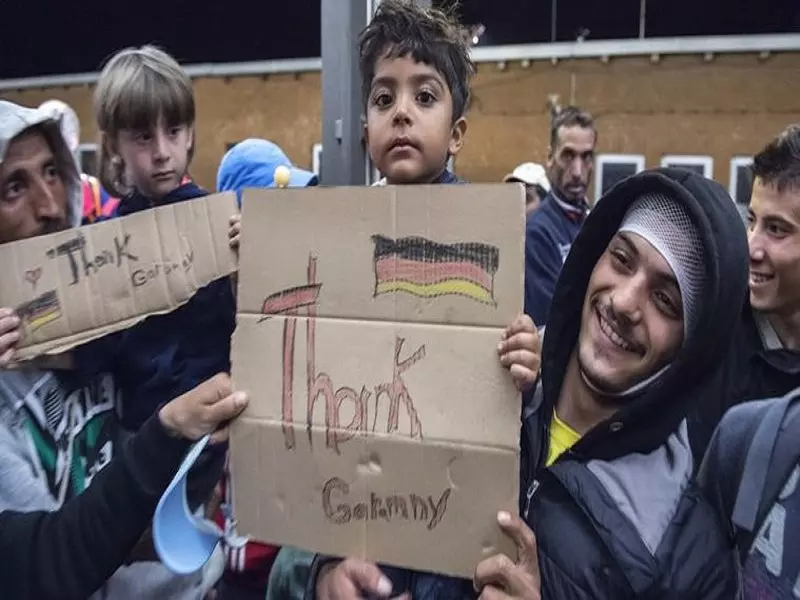 ألمانيا ... 17 مليار يورو حجم الإنفاق على اللاجئين في عام 2016