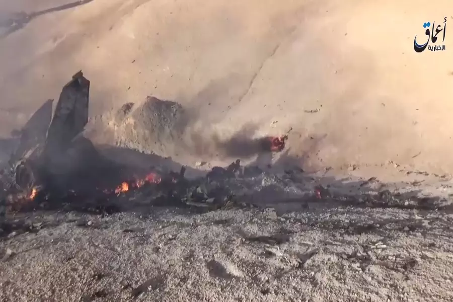تنظيم الدولة يعلن إسقاط حربية لنظام الأسد.. ومقتل الطيار في جبل ثردة بديرالزور