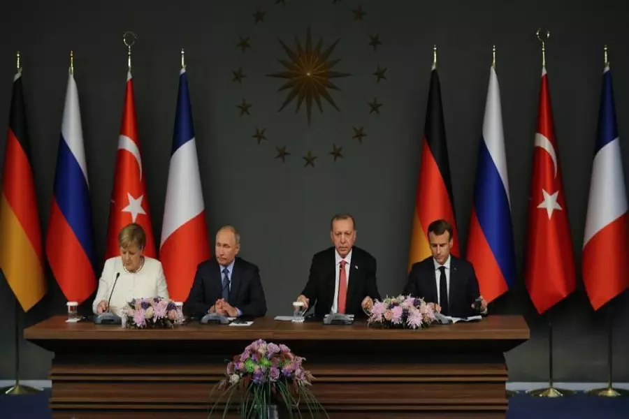 مساعد بوتين: اتفقنا مع أردوغان وميركل وماكرون على قمة رباعية بشأن سوريا