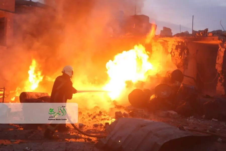 بيوم دام .. 35 شهيداً بحصيلة غير نهائية بقصف جوي روسي على ريفي إدلب وحلب