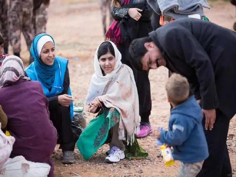 "مالالا" حائزة نوبل تفتتح مدرسة للفتيات السوريات في مخيمات البقاع اللبناني