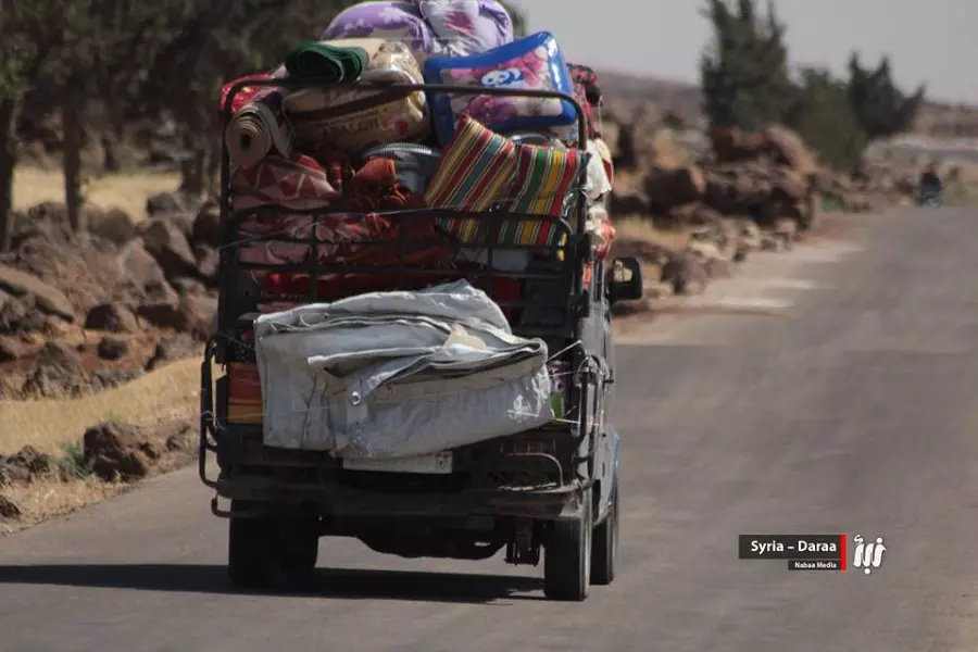 الأمم المتحدة تبدي قلقها بشأن تردي الأوضاع في الجنوب السوري وتؤكد نزوح الآلاف نحو الحدود الأردنية