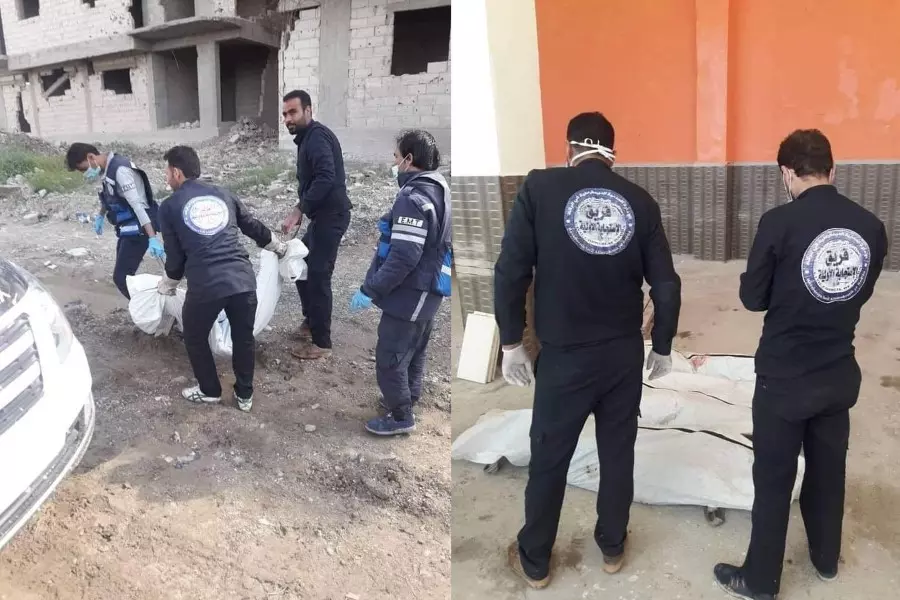 استشهاد ثلاثة مدنيين إثر انفجار لغم في شارع النور بمدينة الرقة