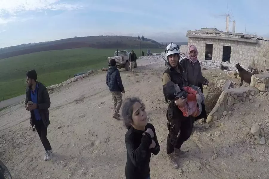 سبعة شهداء بمجزرة خلفها الطيران الروسي في طبيش بريف إدلب