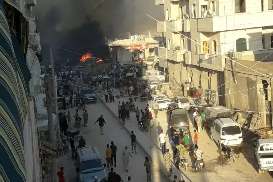 شهداء وجرحى جدد جراء تفجير في مدينة الدانا شمال إدلب