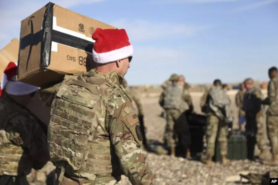 بعملية "هوليداي إكسبرس" .. القوات الأميركية تتلقى هدايا عيد الميلاد بسوريا