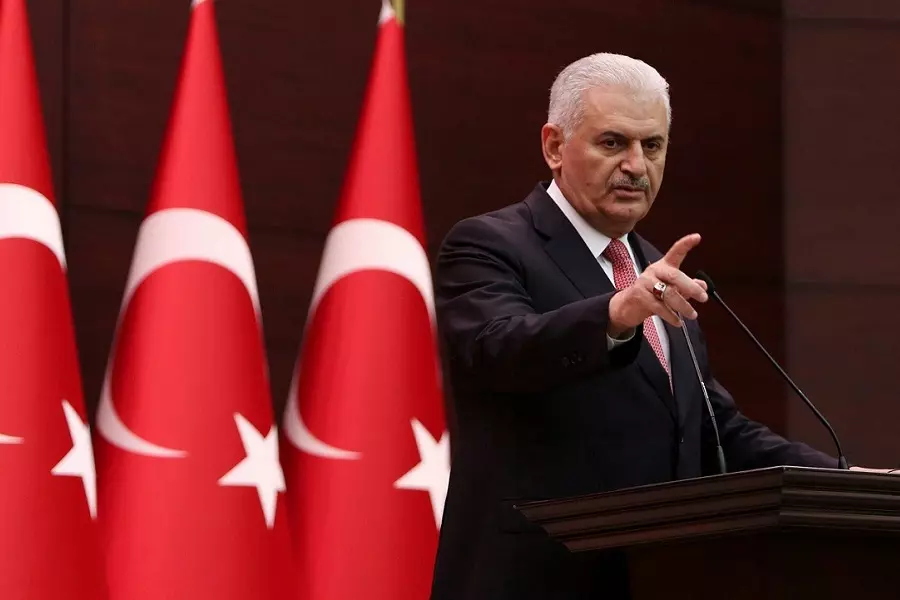 يلدريم: تنظيم "ب ي د" الإرهابي لا يستطيع خداع تركيا بتغيير اسمه