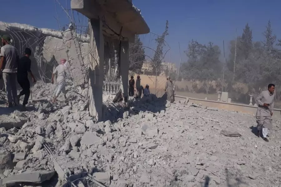 قصف مجهول يستهدف مقراً لـ "حراس الدين" بريف حلب ويوقع قتلى من قياداته
