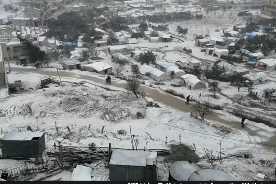تقرير لـ "الشبكة السورية" يوثق مقتل 167 مواطنا سوريا بسبب البرد بينهم 77 طفل