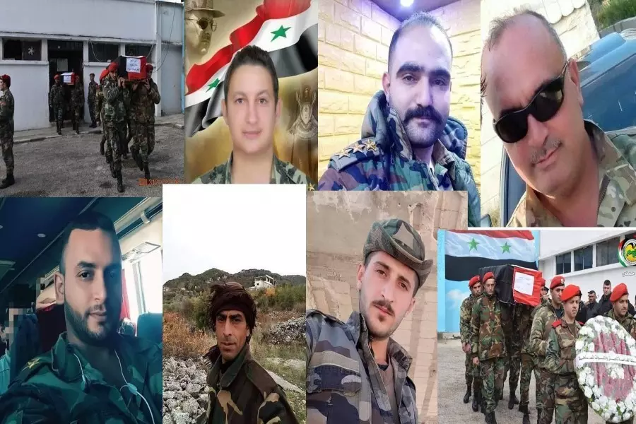 بالصور والأسماء: مقتل مجموعة من ميليشيات الأسد بينهم ضباط برتب عالية بمعارك إدلب