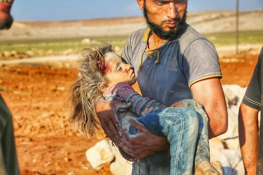إبادة حقيقية في حلب .. الصواريخ الفراغية “الأسدية - الروسية” تفتك بأجساد المدنيين في الريف الغربي