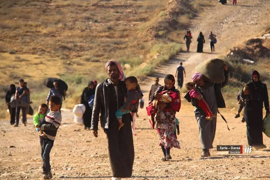 مفوضية اللاجئين: 160 ألف تعداد من نزح في الجنوب السوري خلال 10 أيام