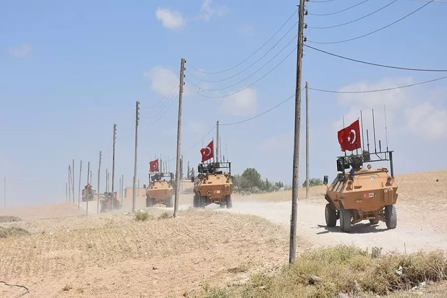 قوات تركية تسير دورية سابعة في منطقة منبج بالتنسيق مع واشنطن