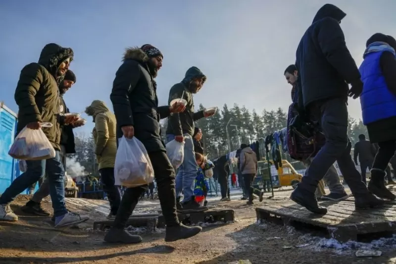 أحدهم فقد وعيه .. الأمن الليتواني يطرد خمسة مهاجرين سوريين باتجاه بيلاروسيا