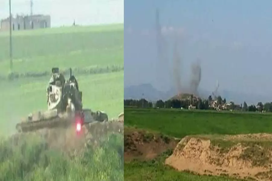 قصف تركي جديد على مناطق الوحدات الكردية وقطع طريق "الدرباسية - رأس العين"