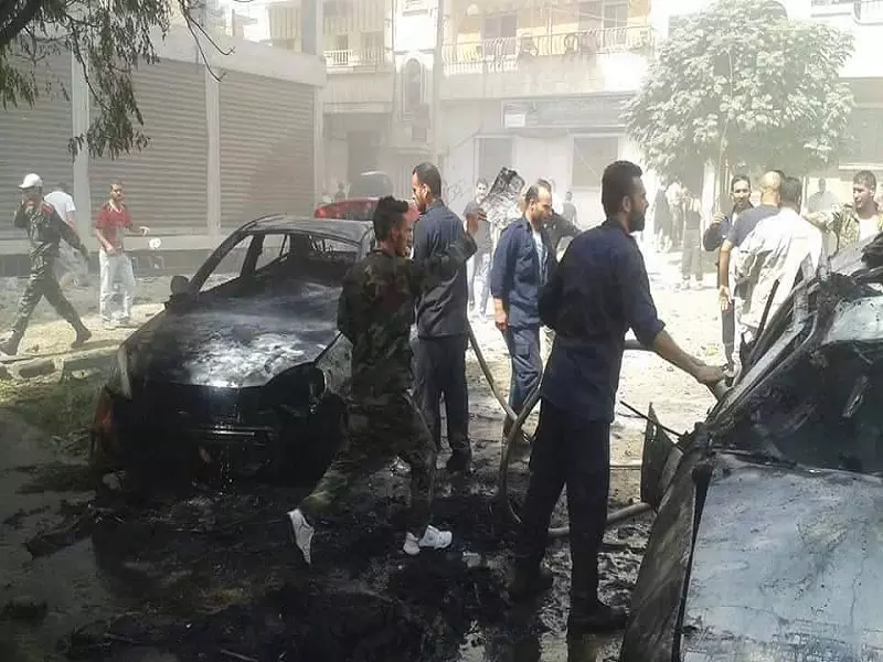 قتلى و جرحى بانفجار سيارة مفخخة في حي الزهراء الموالي للأسد بحمص