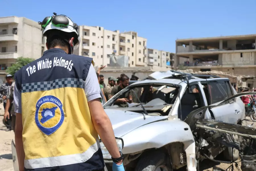 جرحى مدنيين إثر انفجار عبوة ناسفة بمدينة عفرين شمال حلب