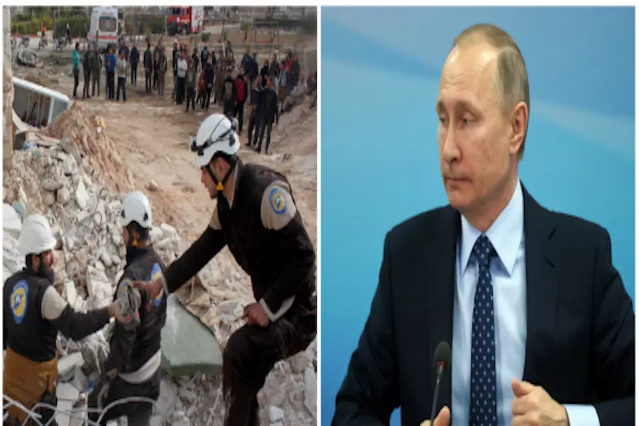 ترشيح “الخوذ البيضاء” و “بوتين” لجائزة نوبل للسلام !!؟