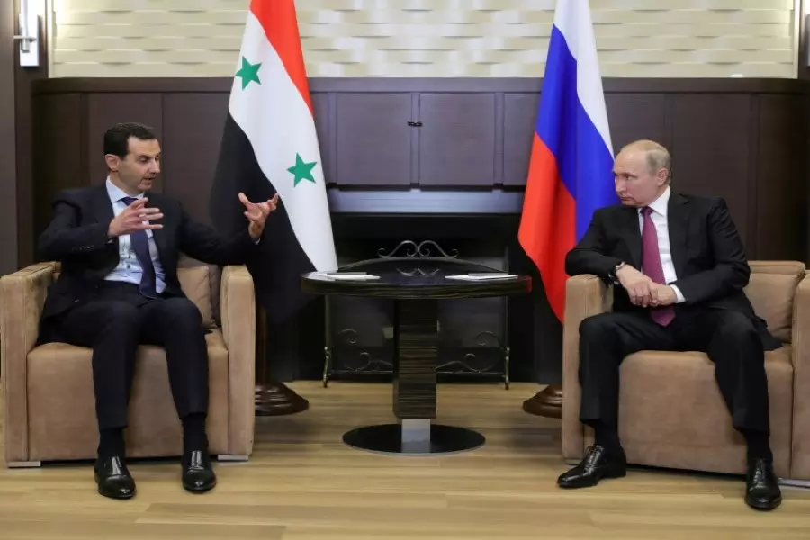 بوتين لـ الأسد: الحل السياسي يفرض سحب جميع القوات الأجنبية من سوريا