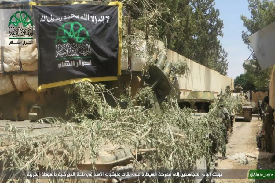 الثوار يطلقون معركة في الغوطة الغربية لإستعادة السيطرة على عدة نقاط