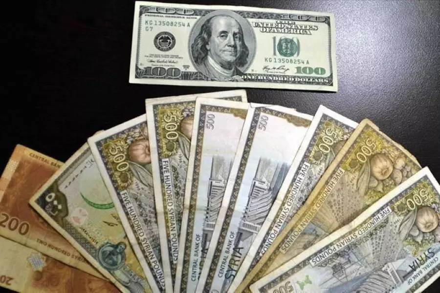 الدولار الواحد بـ 2512 ليرة .. النظام يرفع سعر العملات الأجنبية مقابل الليرة السورية