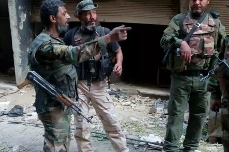 ميليشيا "فتح الانتفاضة" تنعي ثلاثة ضباط من قوات الأسد قتلوا في مواجهات مع تنظيم الدولة جنوب دمشق