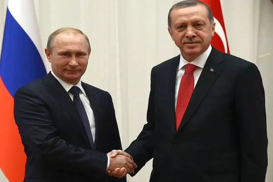 أردوغان: نحن وروسيا متفقون على أهمية الحفاظ على وحدة الأراضي العراقية والسورية