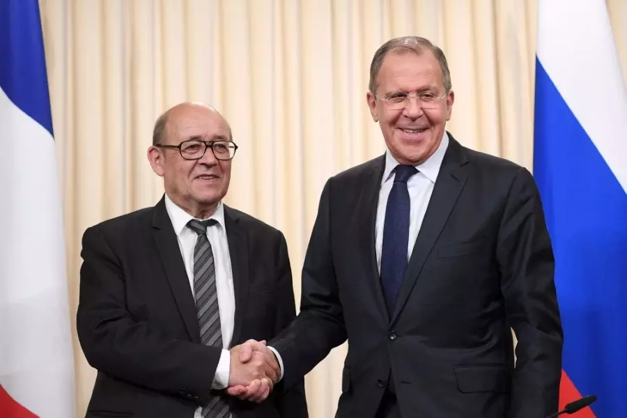 لافروف ونظيره الفرنسي يبحثان مستجدات الأوضاع في سوريا